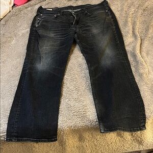 Levi's Men's Dark Wash Relaxed Jeans